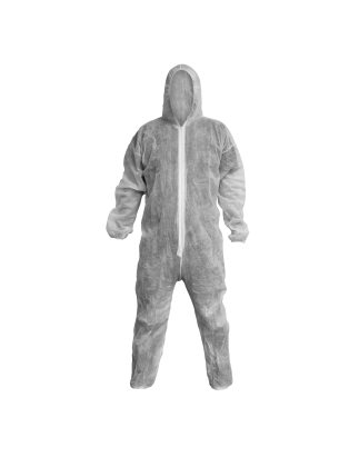 Worksafe® Disposable Coverall, White - Large