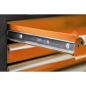 Topchest & Rollcab Combination 6 Drawer with Ball-Bearing Slides - Orange