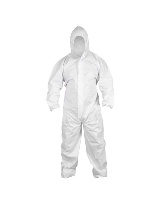 Worksafe® Type 5/6 Disposable Coverall - Large