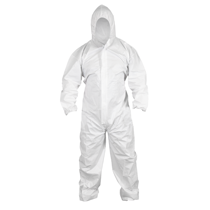 Worksafe® Type 5/6 Disposable Coverall - Large