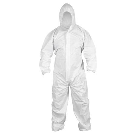 Worksafe® Type 5/6 Disposable Coverall - Large