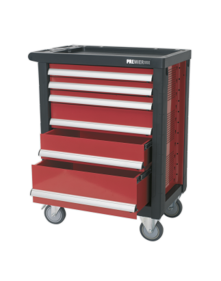 Rollcab 6 Drawer with Ball-Bearing Slides