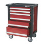 Rollcab 6 Drawer with Ball-Bearing Slides