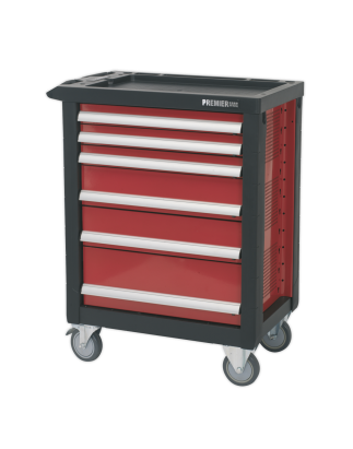 Rollcab 6 Drawer with Ball-Bearing Slides