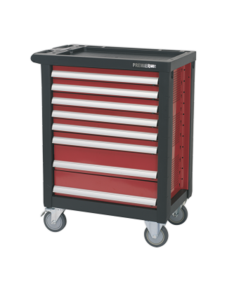 Rollcab 8 Drawer with Ball-Bearing Slides