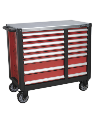 Mobile Workstation 16 Drawer with Ball-Bearing Slides