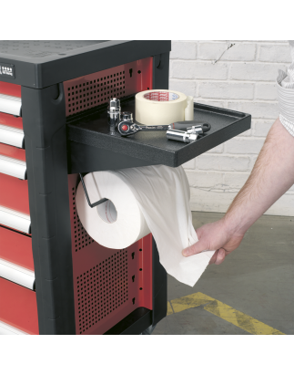 Side Shelf & Roll Holder for AP24 Series Tool Chests