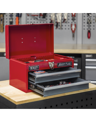 Toolbox 2 Drawer with Ball-Bearing Slides