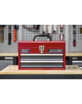 Toolbox 2 Drawer with Ball-Bearing Slides