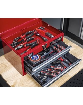 Toolbox 2 Drawer with Ball-Bearing Slides