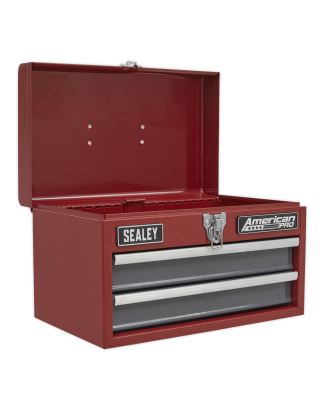 Toolbox 2 Drawer with Ball-Bearing Slides