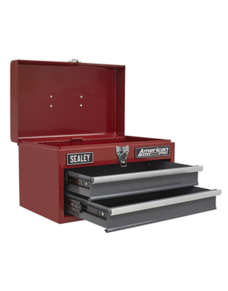 Toolbox 2 Drawer with Ball-Bearing Slides