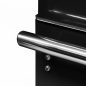 Rollcab 7 Drawer with Ball-Bearing Slides - Black