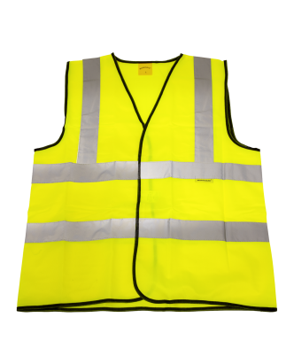 Worksafe® Hi-Vis Yellow Waistcoat - Large