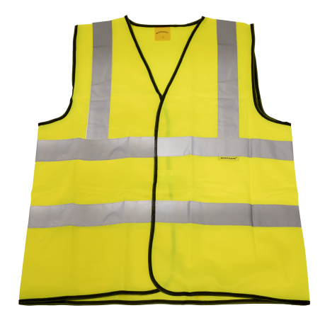 Worksafe® Hi-Vis Yellow Waistcoat - Medium