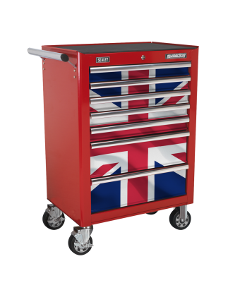 Kit de cabine roulante à 7 tiroirs Union Jack Graphics