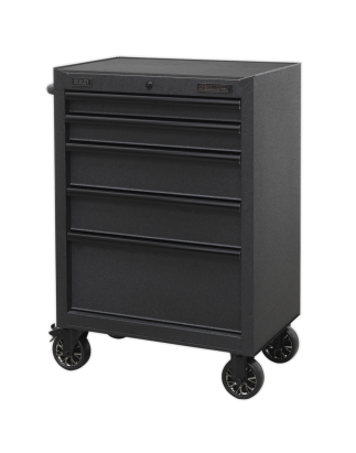 Rollcab 5 Drawer 680mm with Soft Close Drawers