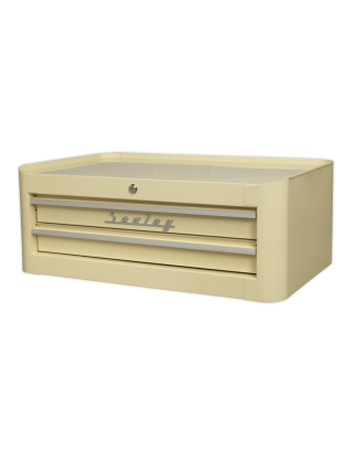 Mid-Box Tool Chest 2 Drawer Retro Style