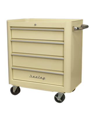 Rollcab 4 Drawer Retro Style