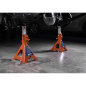 Auto Rise Ratchet Axle Stands (Pair) 3 Tonne Capacity per Stand