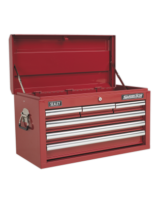 Topchest 6 Drawer with Ball-Bearing Slides - Red