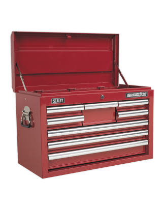 Topchest 8 Drawer with Ball-Bearing Slides - Red