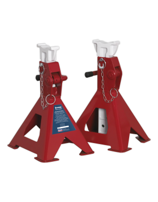 Auto Rise Ratchet Axle Stands (Pair) 3 Tonne Capacity per Stand