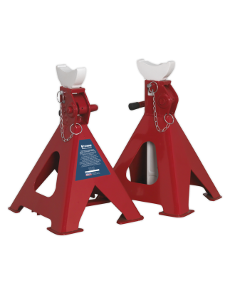 Auto Rise Ratchet Axle Stands (Pair) 5 Tonne Capacity per Stand