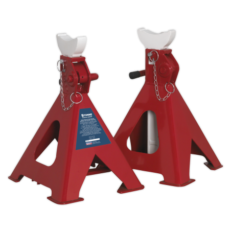 Auto Rise Ratchet Axle Stands (Pair) 5 Tonne Capacity per Stand