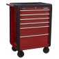 Rollcab 6 Drawer with Ball-Bearing Slides