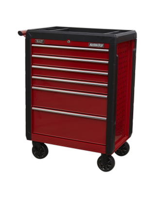 Rollcab 6 Drawer with Ball-Bearing Slides