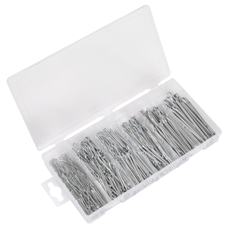 Split Pin Assortment 555pc Small Sizes Metric & Imperial