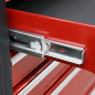 Rollcab 7 Drawer with Ball-Bearing Slides - Red