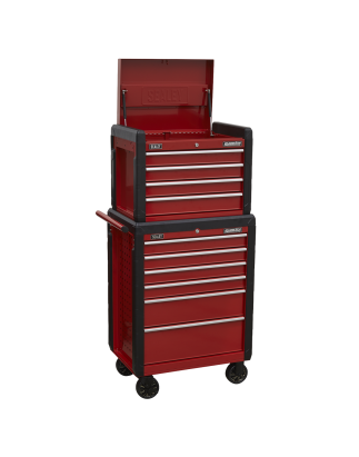 Topchest 4 Drawer & Rollcab 6 Drawer Combination