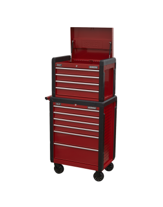 Topchest 4 Drawer & Rollcab 6 Drawer Combination