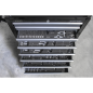 Rollcab 8 Drawer with Ball-Bearing Slides - Black/Grey