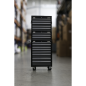 Tool Chest Combination 16 Drawer with Ball-Bearing Slides - Black/Grey