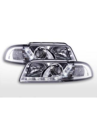 Daylight headlight LED daytime running lights Audi A4 B5 8D 94-99 chrome