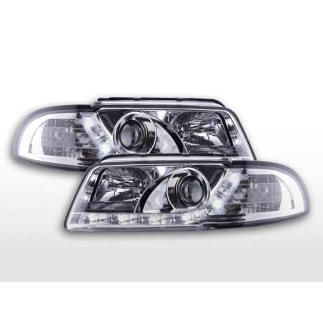 Daylight headlight LED daytime running lights Audi A4 B5 8D 94-99 chrome