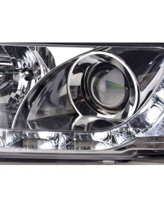 Daylight headlight LED daytime running lights Audi A4 B5 8D 94-99 chrome