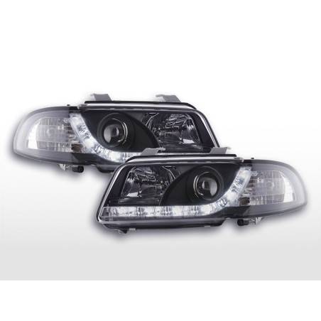 Daylight headlight LED daytime running lights Audi A4 B5 8D 94-99 black