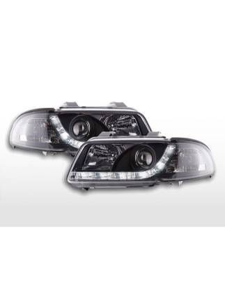 Daylight headlight LED daytime running lights Audi A4 B5 8D 99-01 chrome