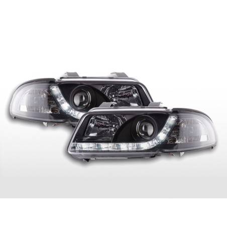 Daylight headlight LED daytime running lights Audi A4 B5 8D 99-01 chrome