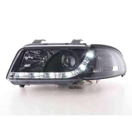 Daylight headlight LED daytime running lights Audi A4 B5 8D 99-01 chrome