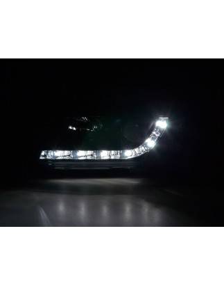 Daylight headlight LED daytime running lights Audi A4 B5 8D 99-01 chrome