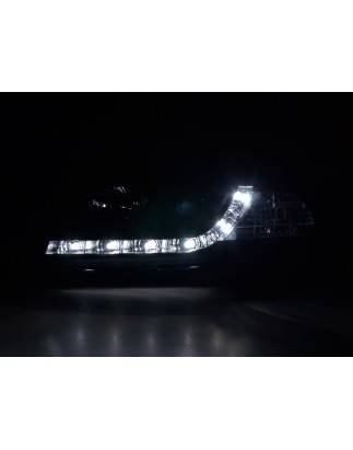 Daylight headlight LED daytime running lights Audi A4 B5 8D 99-01 black