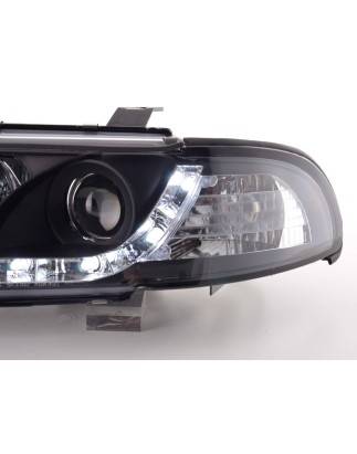 Daylight headlight LED daytime running lights Audi A4 B5 8D 99-01 black