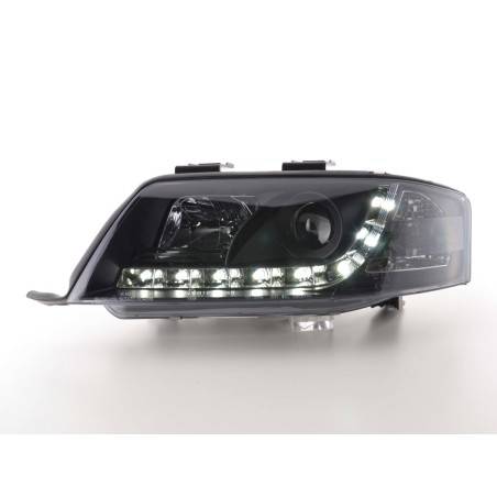 Phares Daylight LED feux de jour Audi A6 4B 97-00 noir