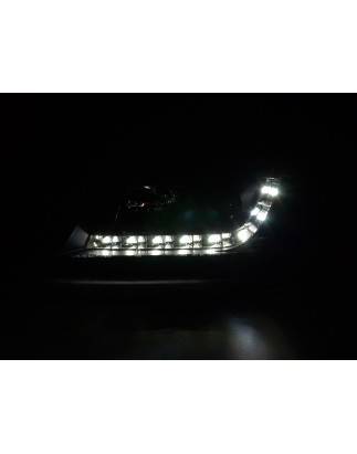 Phares Daylight LED feux de jour Audi A6 4B 97-00 noir