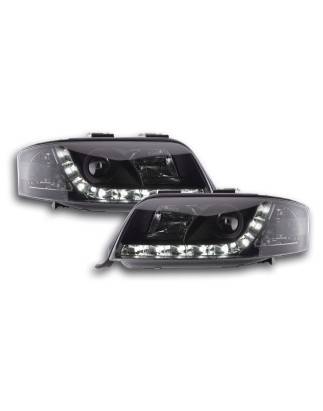 Daylight headlight LED daytime running lights Audi A6 4B 01-03 black